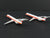 1:400 Dragon Wings JetX JX017 Die-Cast US Air MD-80/90 Airliner Set