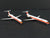 1:400 Dragon Wings JetX JX017 Die-Cast US Air MD-80/90 Airliner Set