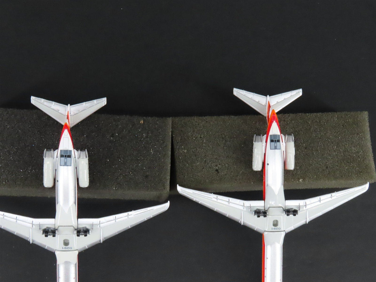 1:400 Dragon Wings JetX JX017 Die-Cast US Air MD-80/90 Airliner Set