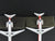 1:400 Dragon Wings JetX JX017 Die-Cast US Air MD-80/90 Airliner Set