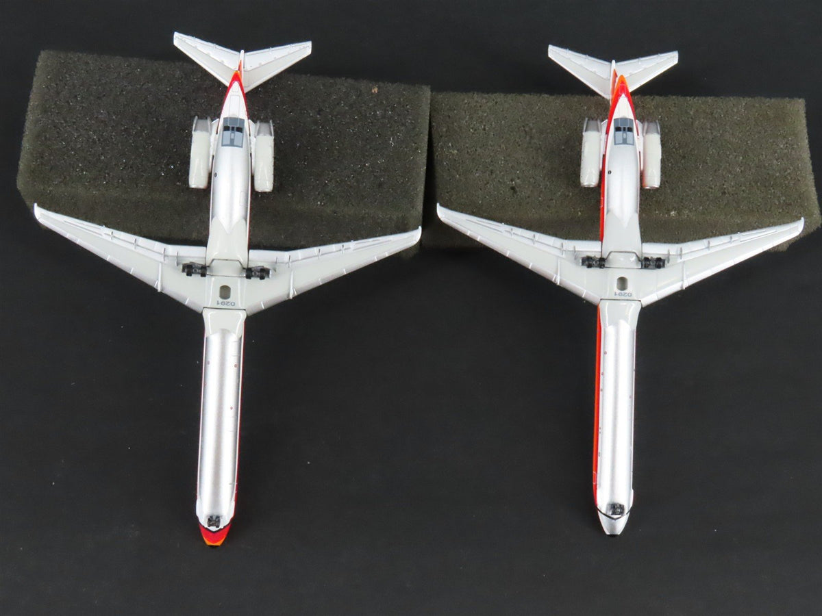 1:400 Dragon Wings JetX JX017 Die-Cast US Air MD-80/90 Airliner Set