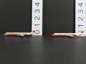 1:400 Dragon Wings JetX JX017 Die-Cast US Air MD-80/90 Airliner Set
