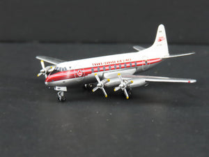 1:400 Scale AeroClassics Die-Cast Air Canada Viscount 724 Airliner CF-TGP