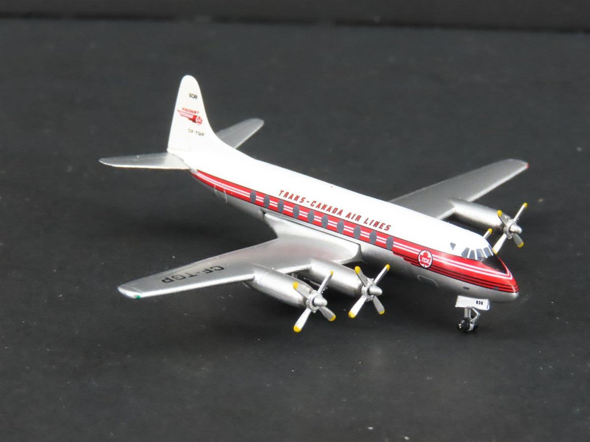 1:400 Scale AeroClassics Die-Cast Air Canada Viscount 724 Airliner CF-TGP