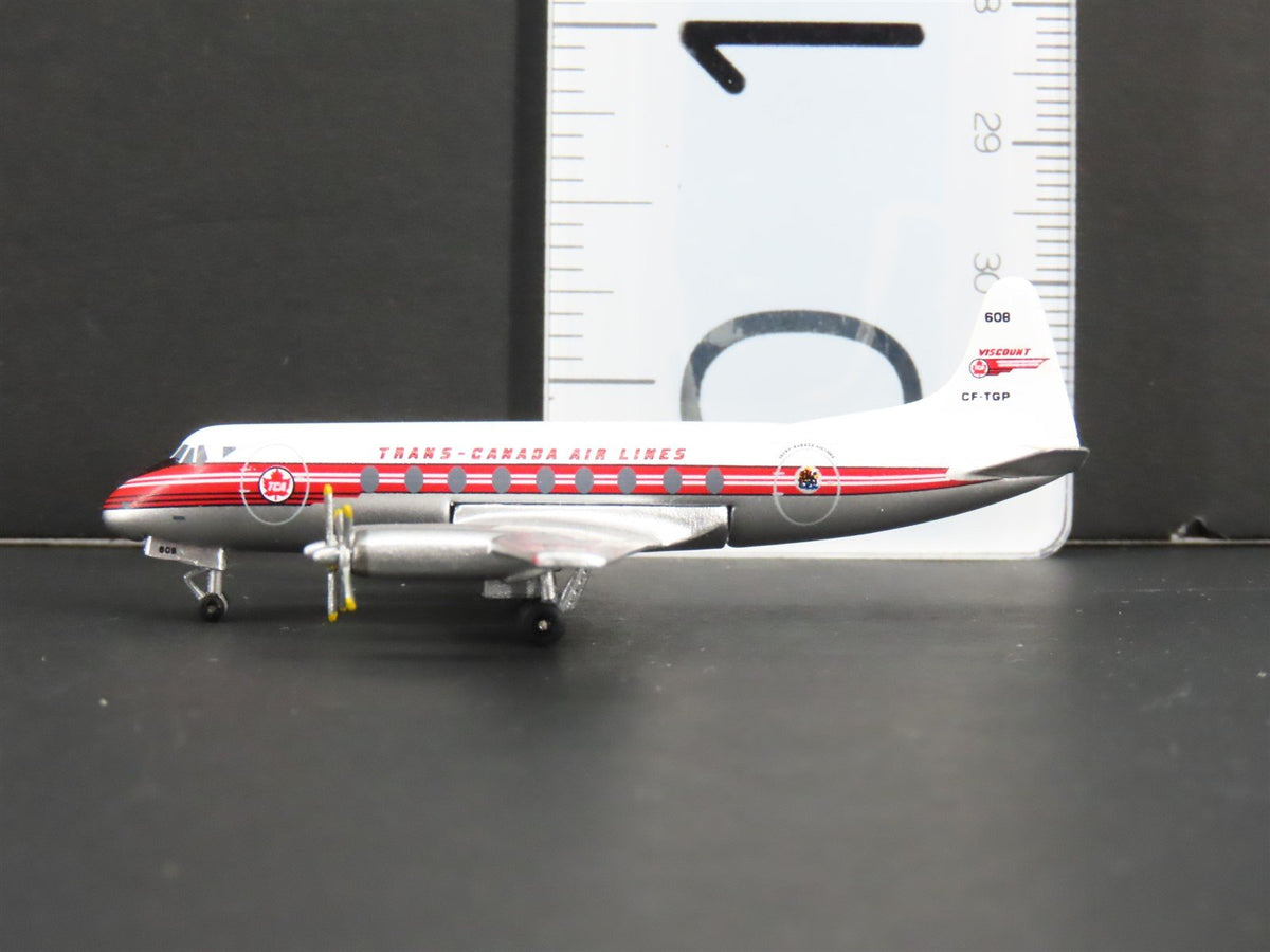 1:400 Scale AeroClassics Die-Cast Air Canada Viscount 724 Airliner CF-TGP