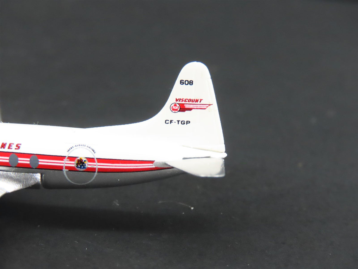 1:400 Scale AeroClassics Die-Cast Air Canada Viscount 724 Airliner CF-TGP