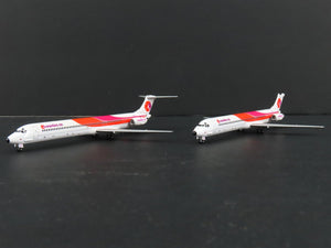 1:400 Dragon Wings JetX JX019 Die-Cast Hawaiian Air MD 80 Airliner Set