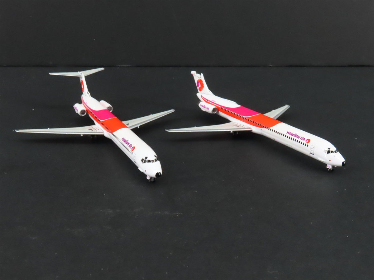 1:400 Dragon Wings JetX JX019 Die-Cast Hawaiian Air MD 80 Airliner Set