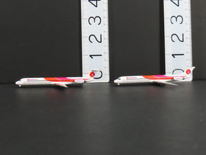 1:400 Dragon Wings JetX JX019 Die-Cast Hawaiian Air MD 80 Airliner Set