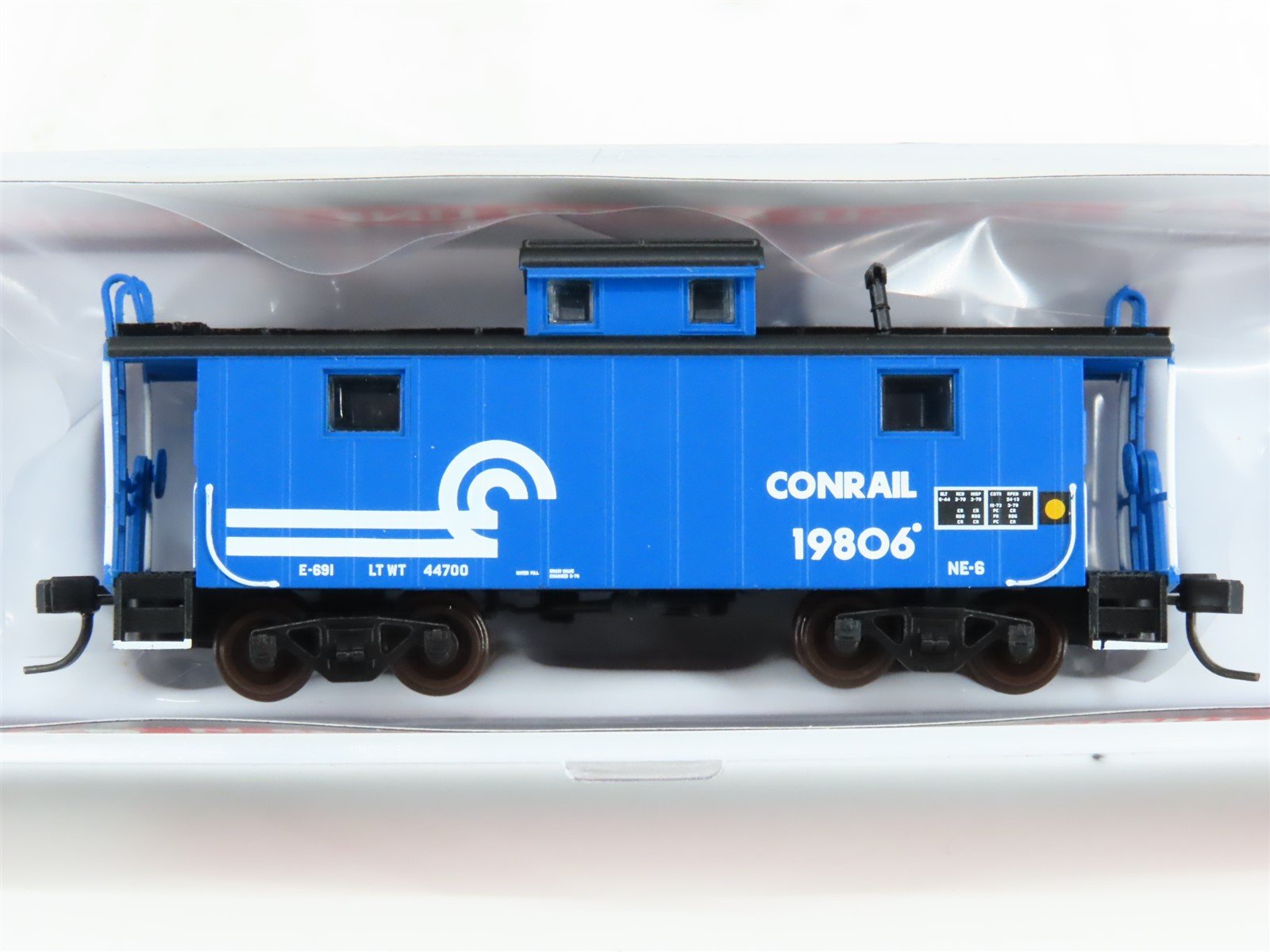 N Scale Atlas 50003502 CR Conrail Railroad Cupola Caboose #19806