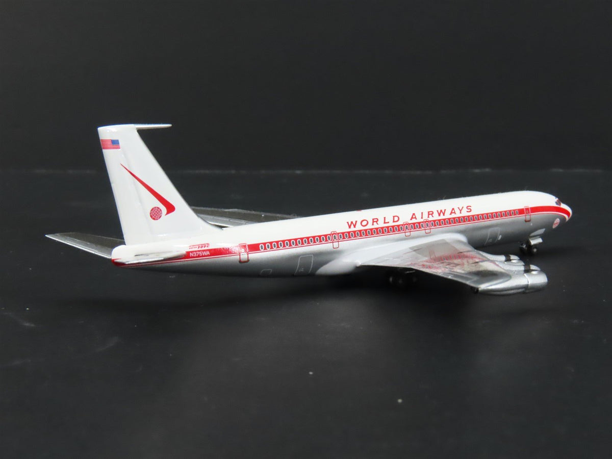 1:400 Aviation 400 AV4707002 World Airways Boeing 707-300 Airliner N375WA