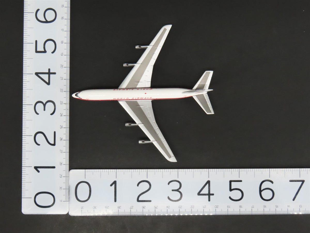 1:400 Aviation 400 AV4707002 World Airways Boeing 707-300 Airliner N375WA