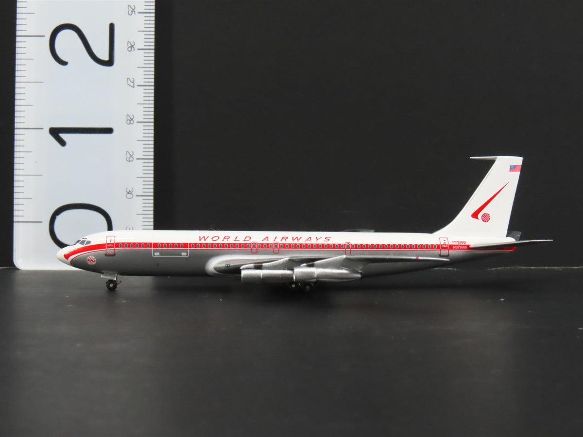1:400 Aviation 400 AV4707002 World Airways Boeing 707-300 Airliner N375WA