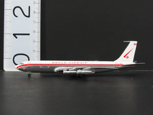1:400 Aviation 400 AV4707002 World Airways Boeing 707-300 Airliner N375WA