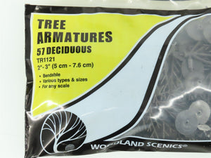 LOT of 6 Multi-Scale Woodland Scenics Tree Armature Packs - Sealed