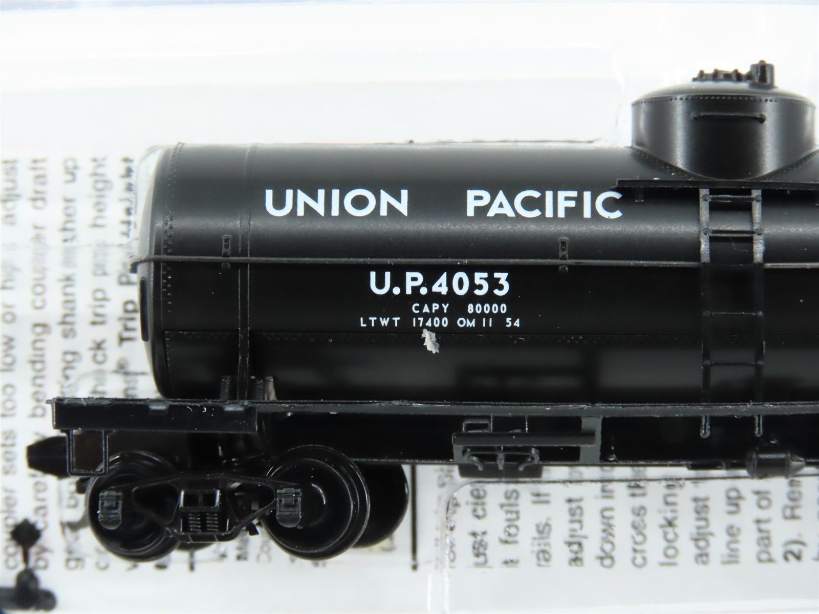 N Micro-Trains MTL 06500096 UP Union Pacific 39' Single Dome Tank Car #4053