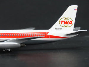 1:400 GeminiJets GJTWA536 Die-Cast TWA Trans World CV-880 Airliner N830TW