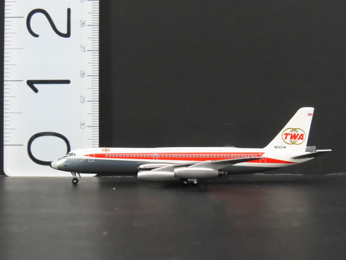 1:400 GeminiJets GJTWA536 Die-Cast TWA Trans World CV-880 Airliner N830TW