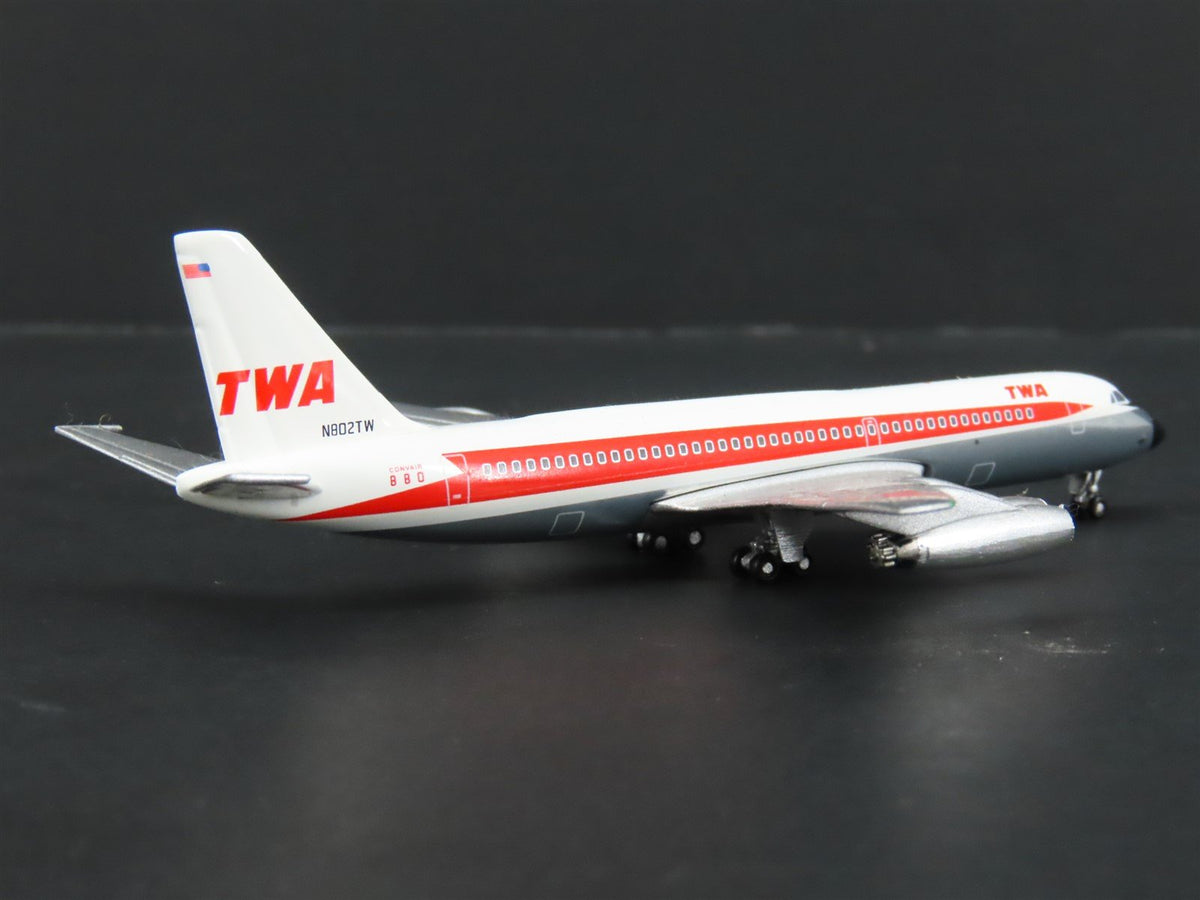1:400 GeminiJets GJTWA535 Die-Cast TWA Trans World CV-880 Airliner N802TW