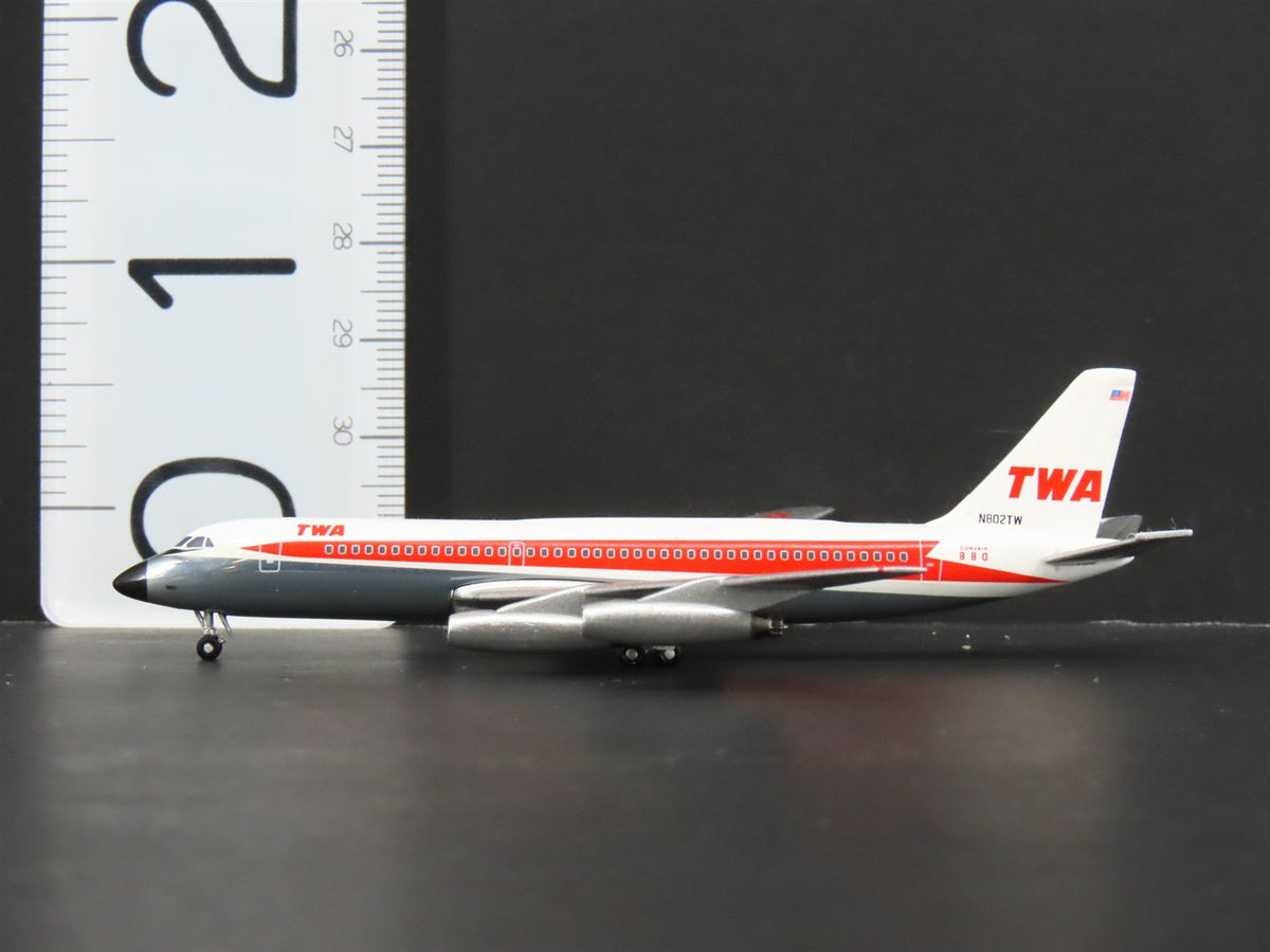 1:400 GeminiJets GJTWA535 Die-Cast TWA Trans World CV-880 Airliner N802TW
