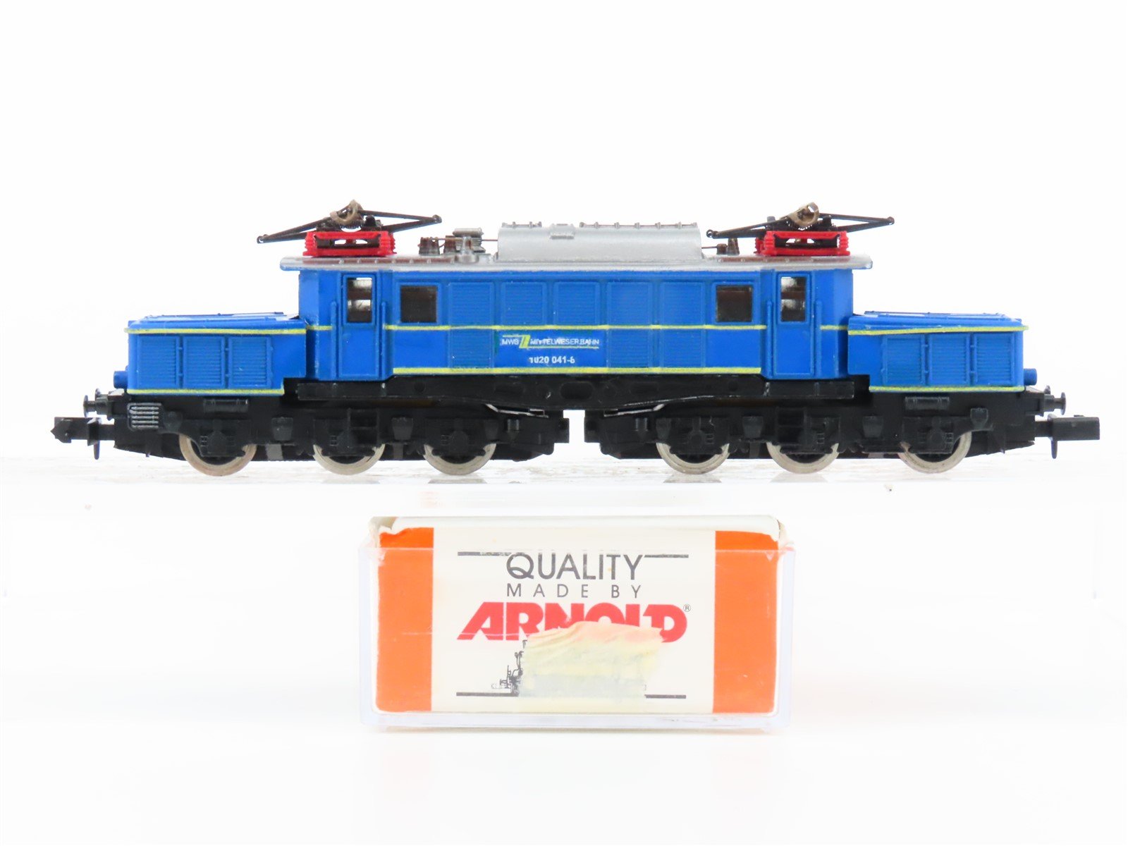 N Scale Arnold 2310 MWB Mittelweserbahn Crocodile Electric Loco #041-8 Custom