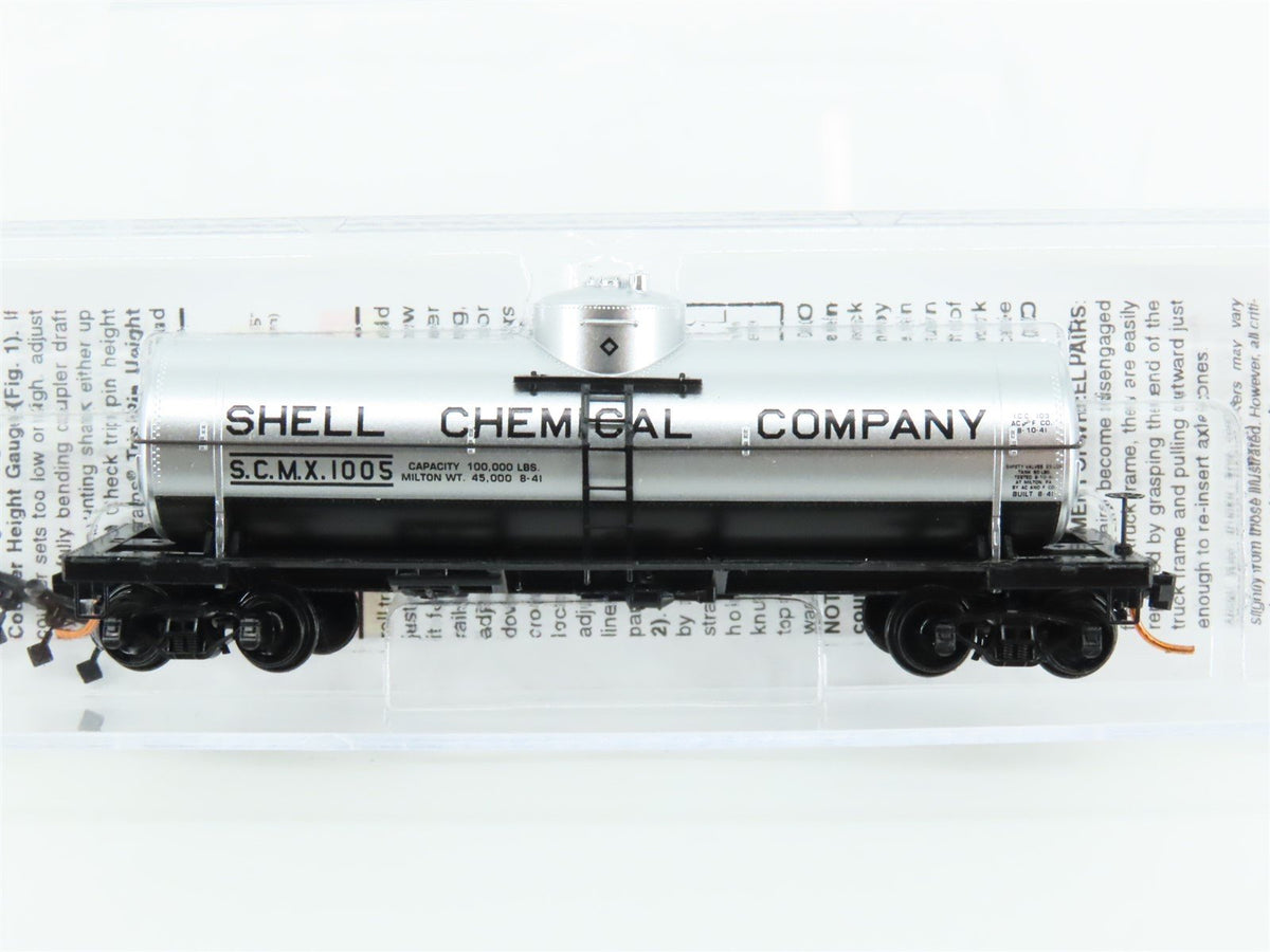 N Scale Micro-Trains MTL 06500921 SCMX Chemical Co 39&#39; Single Dome Tank Car 1005