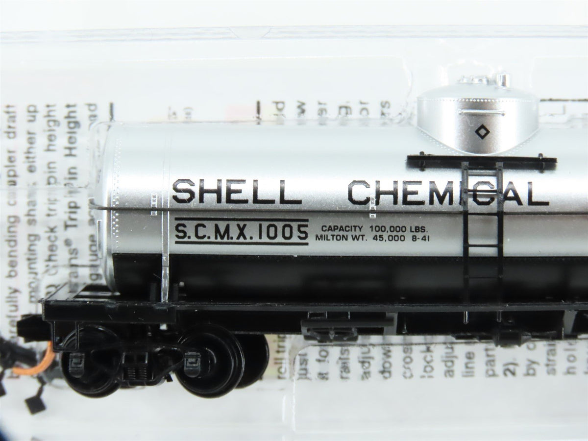 N Scale Micro-Trains MTL 06500921 SCMX Chemical Co 39&#39; Single Dome Tank Car 1005