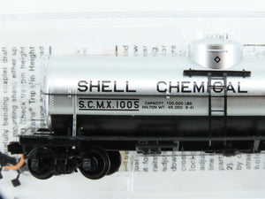 N Scale Micro-Trains MTL 06500921 SCMX Chemical Co 39' Single Dome Tank Car 1005