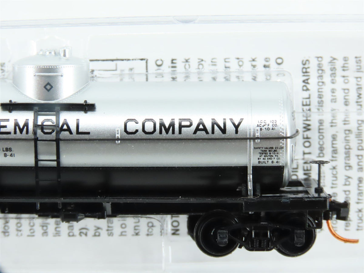 N Scale Micro-Trains MTL 06500921 SCMX Chemical Co 39&#39; Single Dome Tank Car 1005