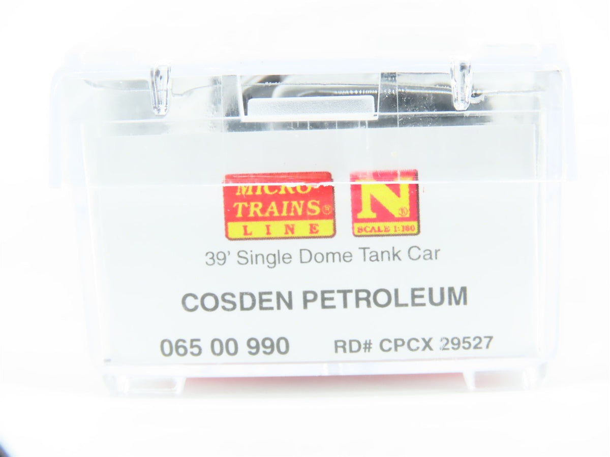 N Micro-Trains MTL 06500990 CPCX Pearl Harbor 39&#39; Single Dome Tank Car #29527