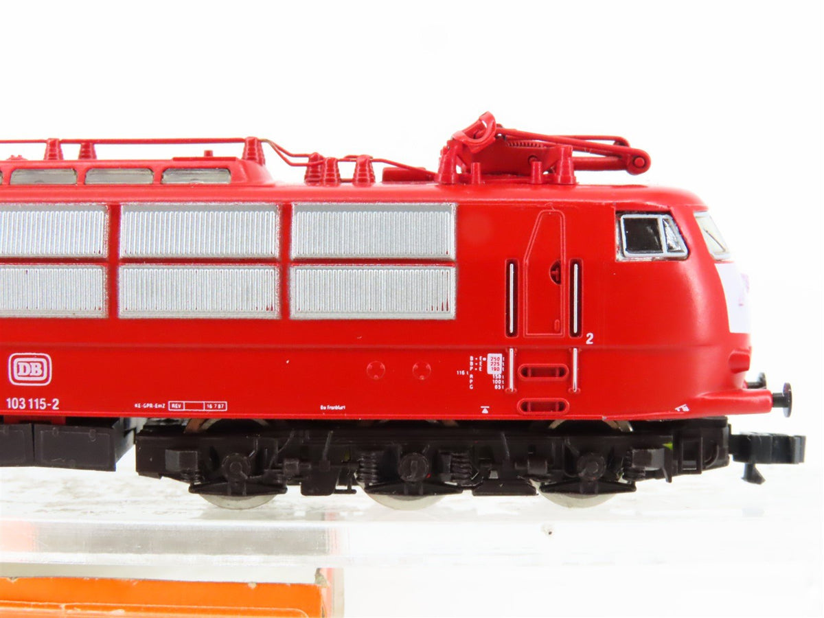 N Scale Arnold 2353 SBB DB Deutsche Bahn BR 103 Electric Loco #115-2