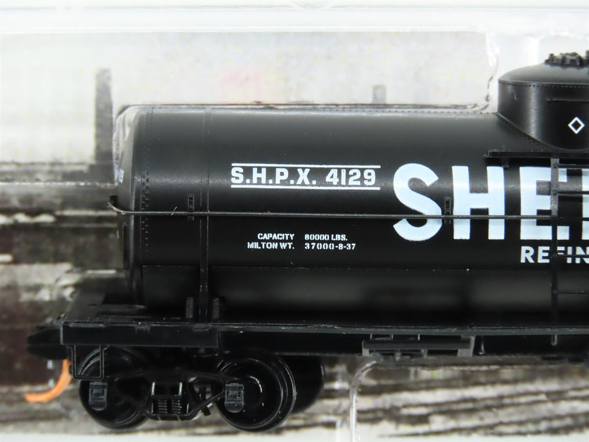 N Micro-Trains MTL 06500760 SHPX Sherwood Refining 39&#39; Single Dome Tank Car 4129