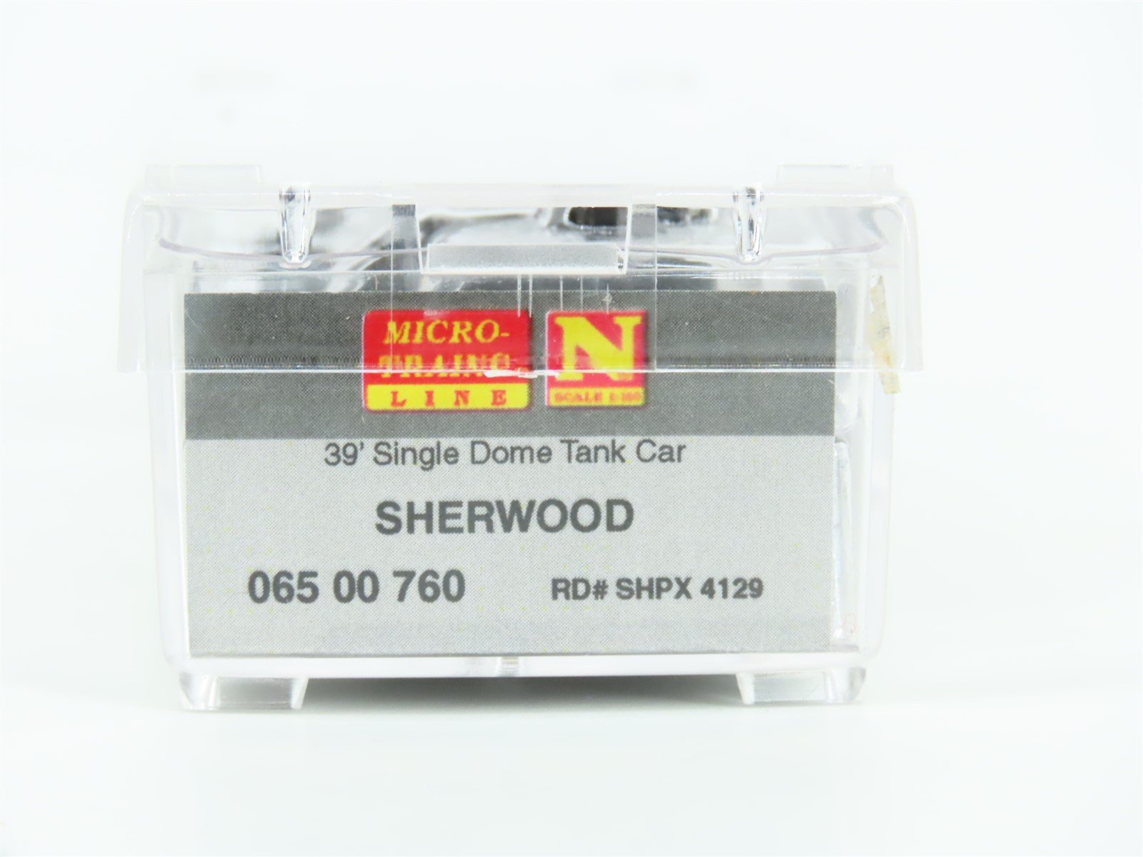 N Micro-Trains MTL 06500760 SHPX Sherwood Refining 39' Single Dome Tank Car 4129