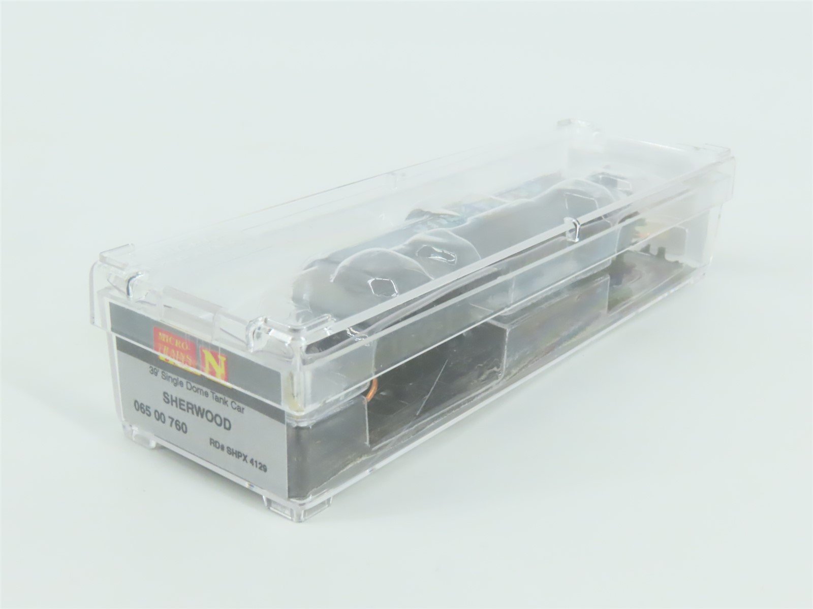 N Micro-Trains MTL 06500760 SHPX Sherwood Refining 39' Single Dome Tank Car 4129