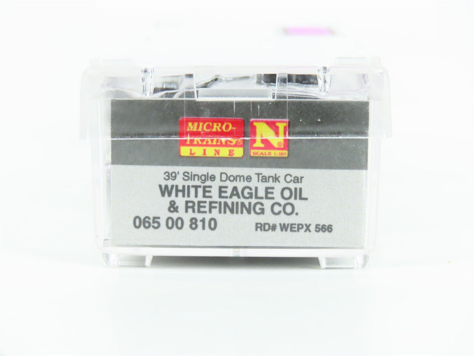 N Micro-Trains MTL 06500810 WEPX White Eagle Oil 39' Single Dome Tank Car #566