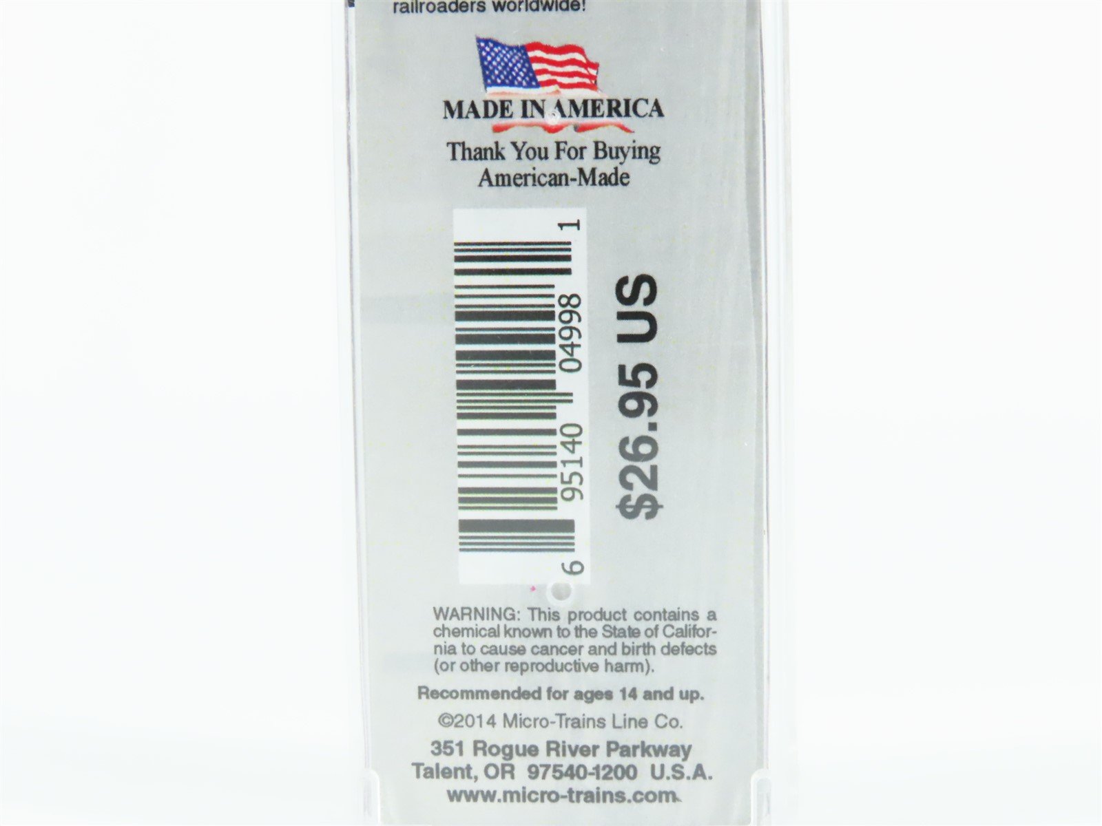 N Micro-Trains MTL 06500810 WEPX White Eagle Oil 39' Single Dome Tank Car #566