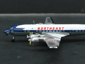 1:400 Aero Classics Die-Cast Northeast McDonnell Douglas DC-6B Aircraft N6255C