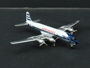 1:400 Aero Classics Die-Cast Northeast McDonnell Douglas DC-6B Aircraft N6255C