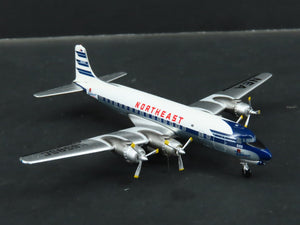 1:400 Aero Classics Die-Cast Northeast Sunliner McDonnell Douglas DC-6B Aircraft