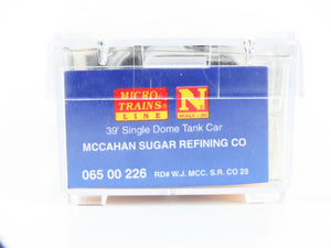 N Micro-Trains MTL 06500226 McCahan Sugar Refining Co Single Dome Tank Car #25