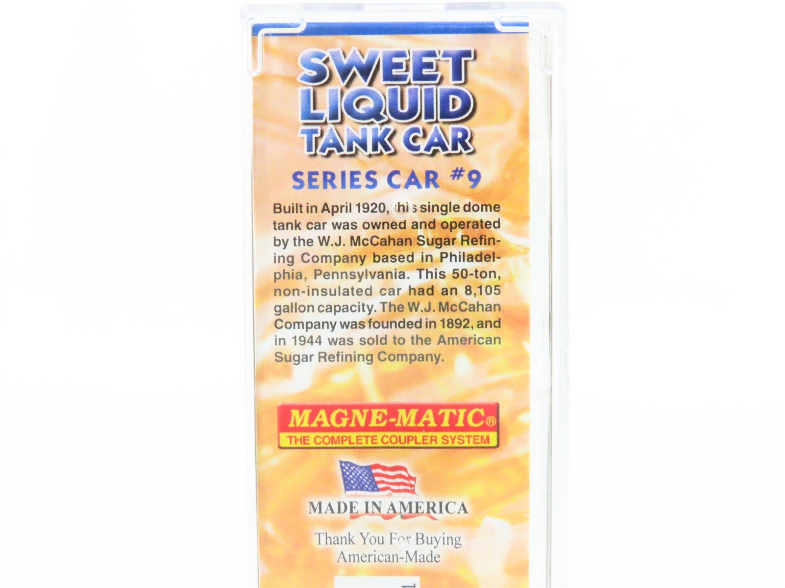 N Micro-Trains MTL 06500226 McCahan Sugar Refining Co Single Dome Tank Car #25