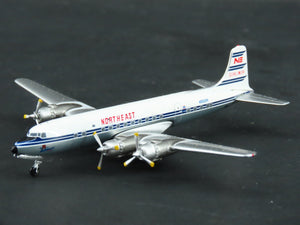 1:400 Aero Classics Die-Cast Northeast Sunliner McDonnell Douglas DC-6B Aircraft