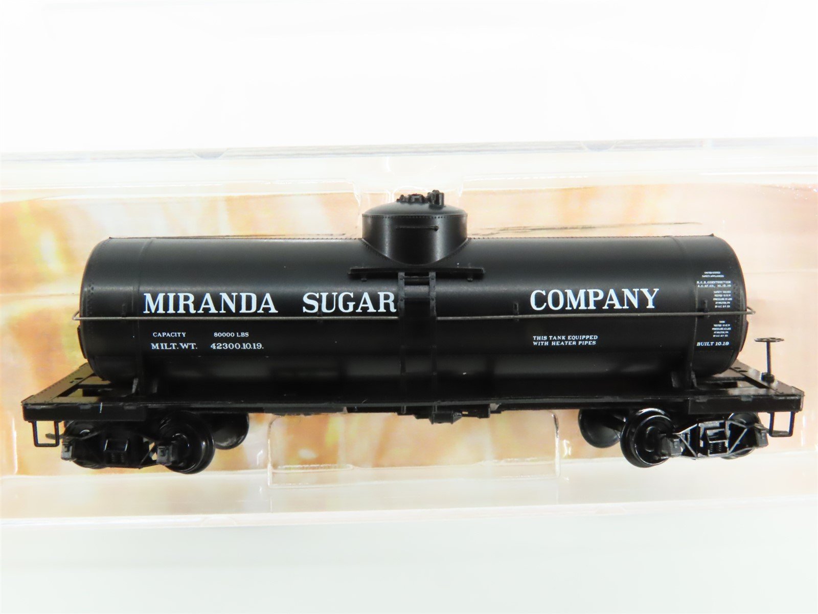 N Micro-Trains MTL 06500166 MSX Miranda Sugar Company Single Dome Tank Car 25