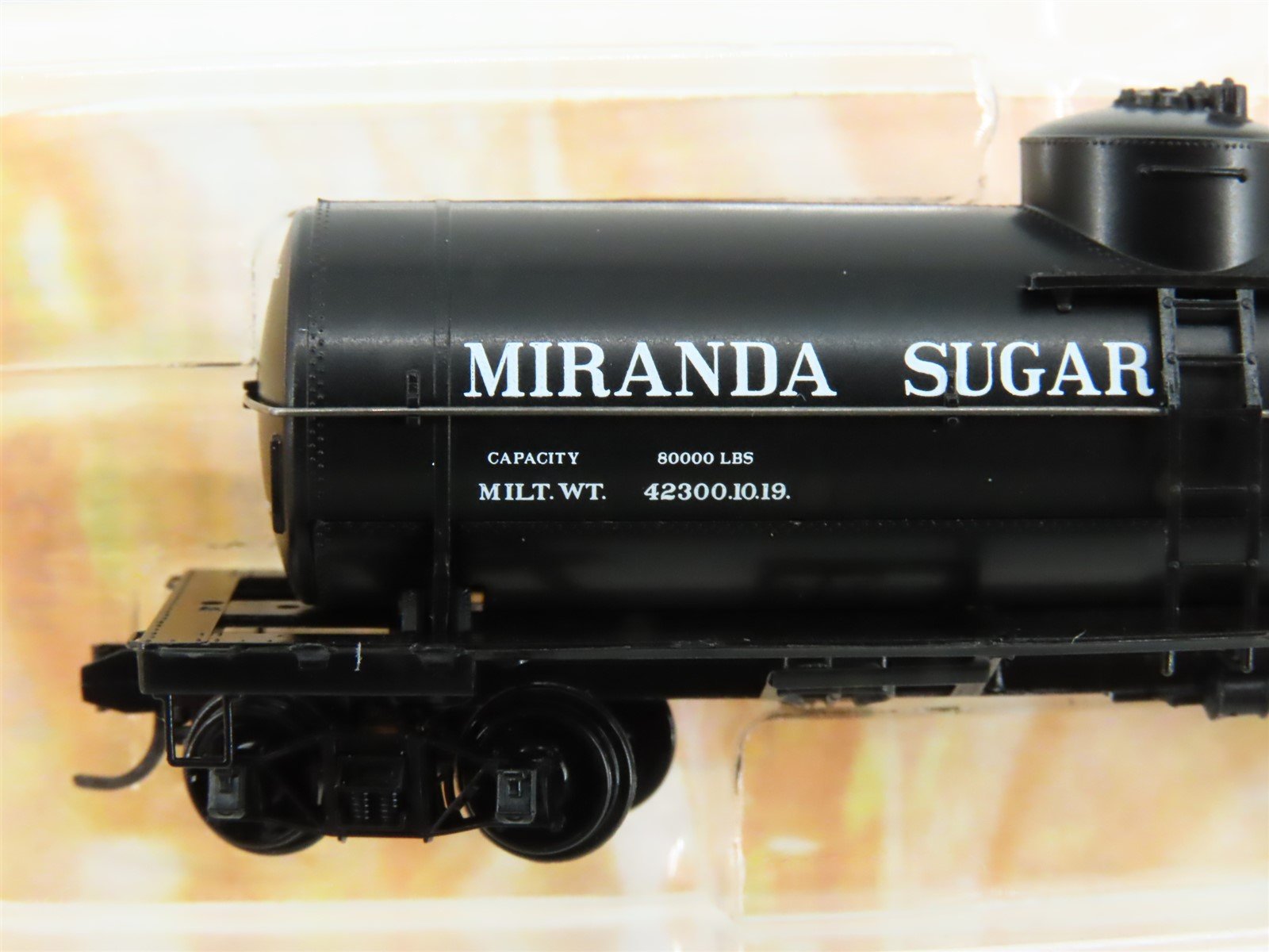 N Micro-Trains MTL 06500166 MSX Miranda Sugar Company Single Dome Tank Car 25