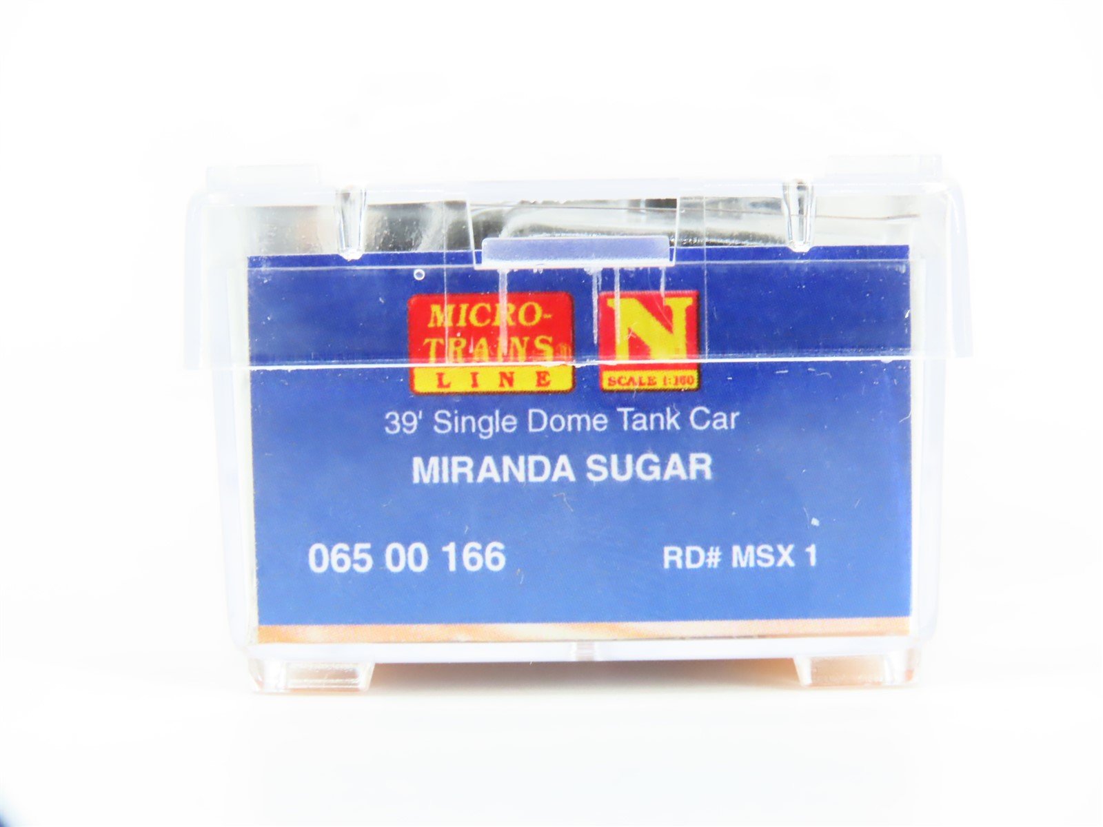 N Micro-Trains MTL 06500166 MSX Miranda Sugar Company Single Dome Tank Car 25