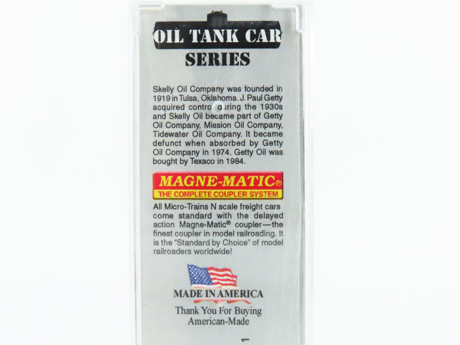 N Micro-Trains MTL 06500780 SKYX Skelly Oil 