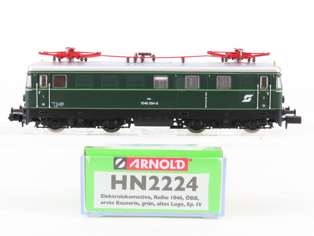 N Scale Arnold HN2224 OBB Austrian Federal Class 1046 Electric Loco #004-6