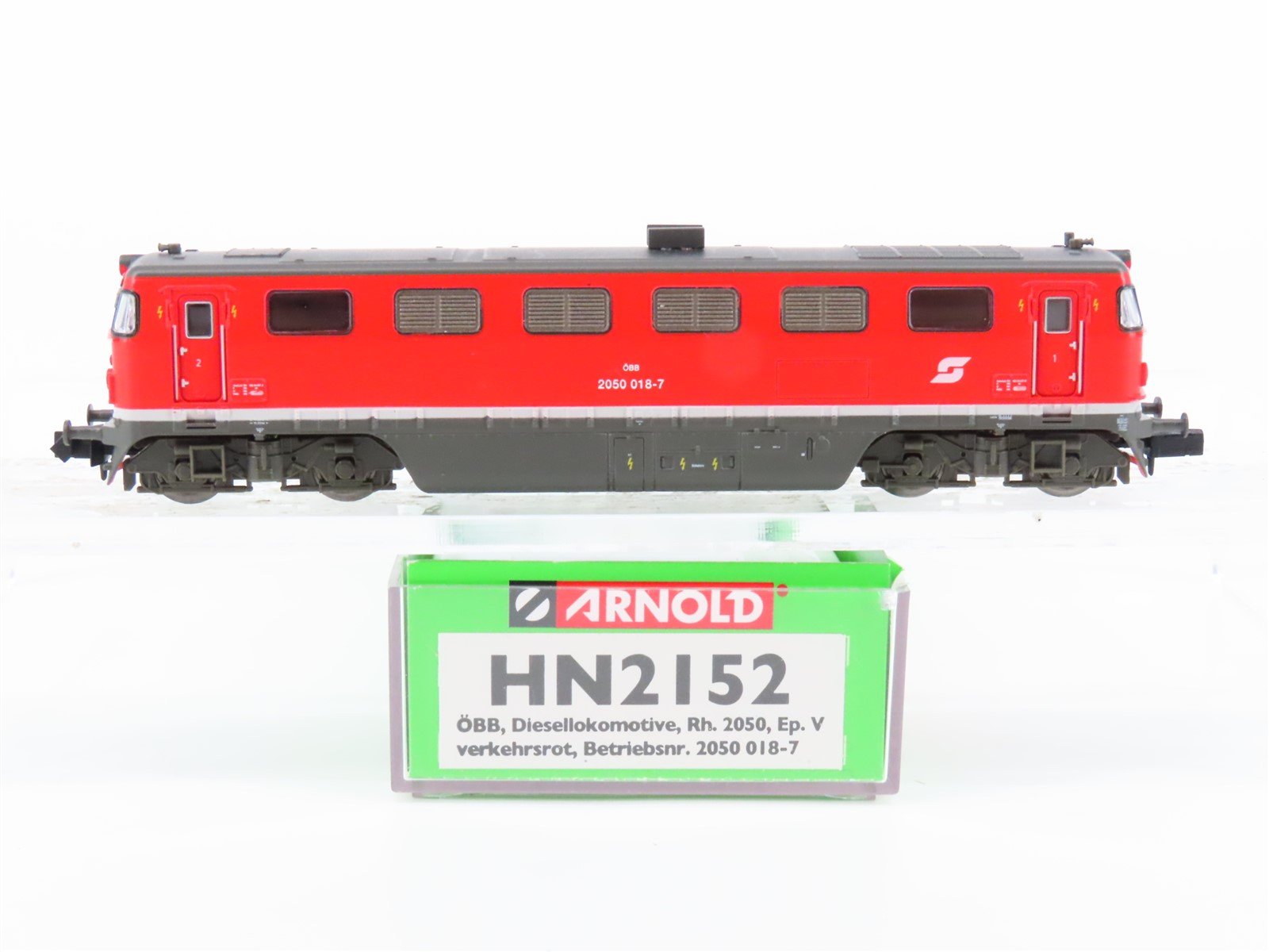 N Scale Arnold HN2151 OBB Austrian Federal Class 2050 Diesel Loco #018-7