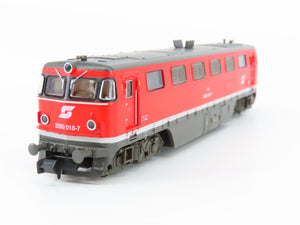 N Scale Arnold HN2151 OBB Austrian Federal Class 2050 Diesel Loco #018-7