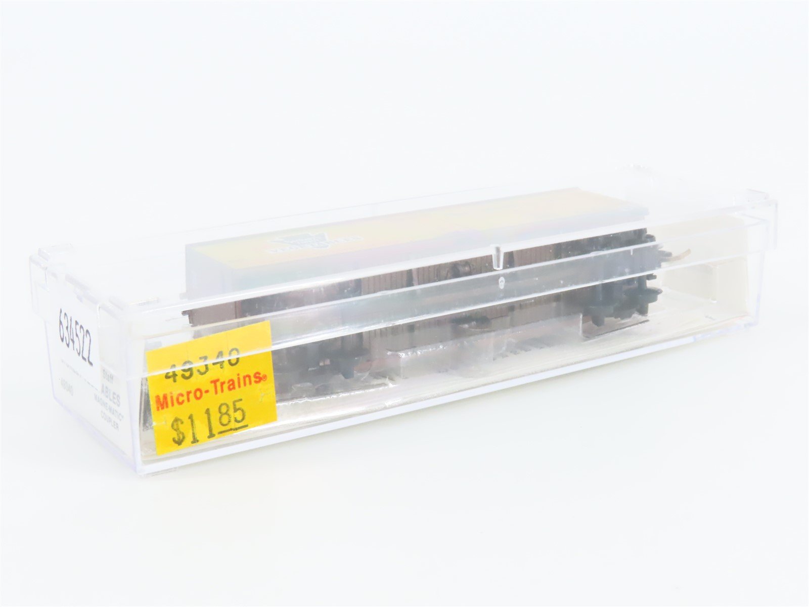 N Scale Micro-Trains MTL 49340 SBIX Stokely Vegetables 40' Wood Reefer #12933